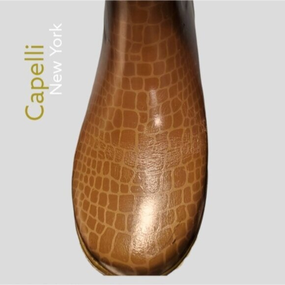 Capelli New York- Wedge Platform Rubber Rainboots- adjustable calf - Picture 10 of 14